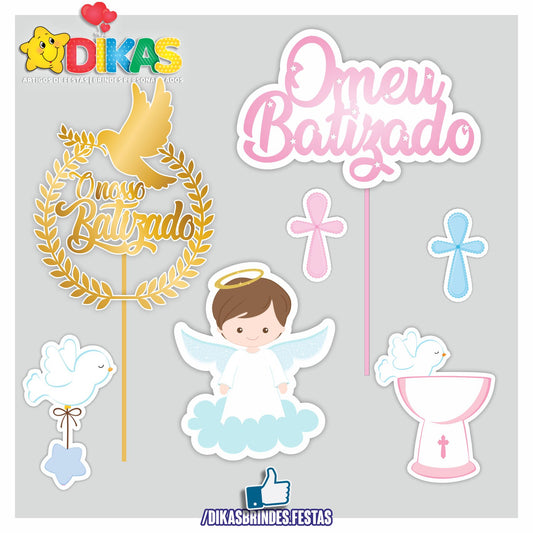 TOPO DE BOLO - BATIZADO