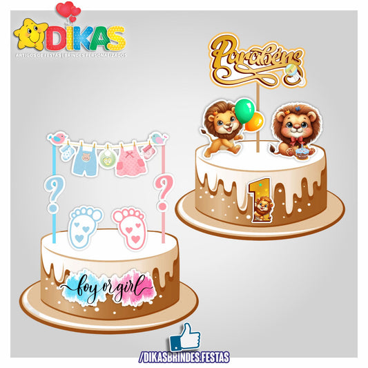 TOPO DE BOLO - BEBÉ