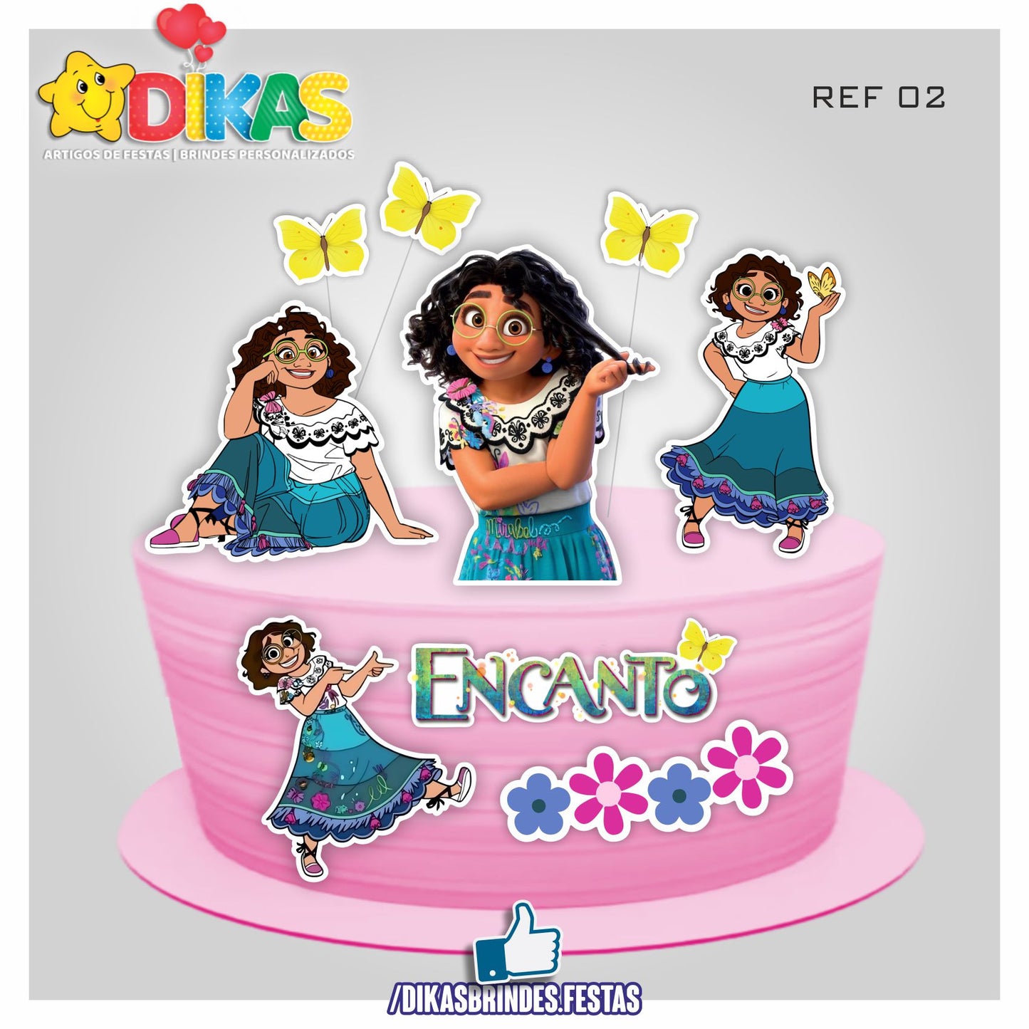 TOPO DE BOLO - ENCANTO