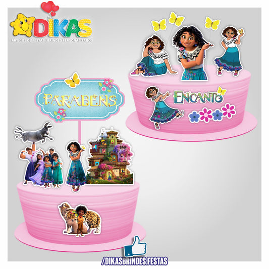 TOPO DE BOLO - ENCANTO