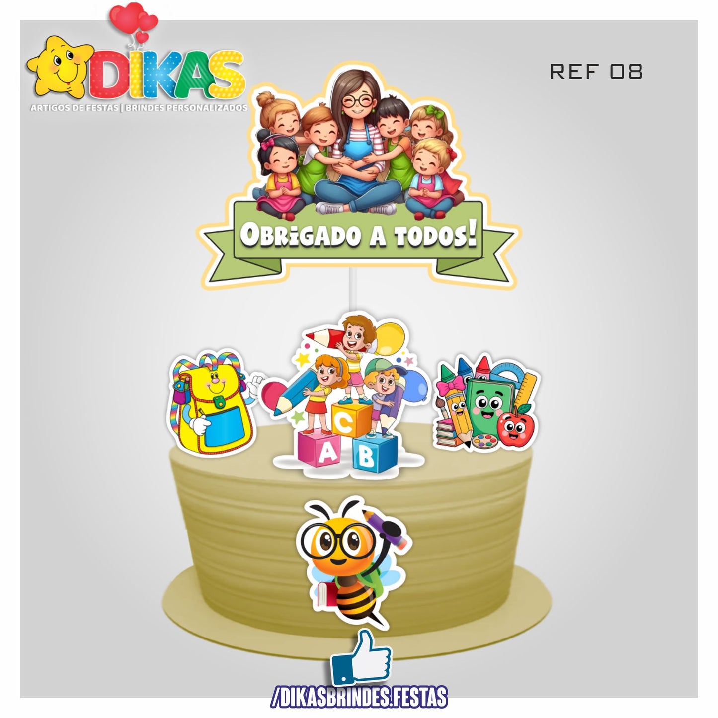 TOPO DE BOLO - FINALISTAS