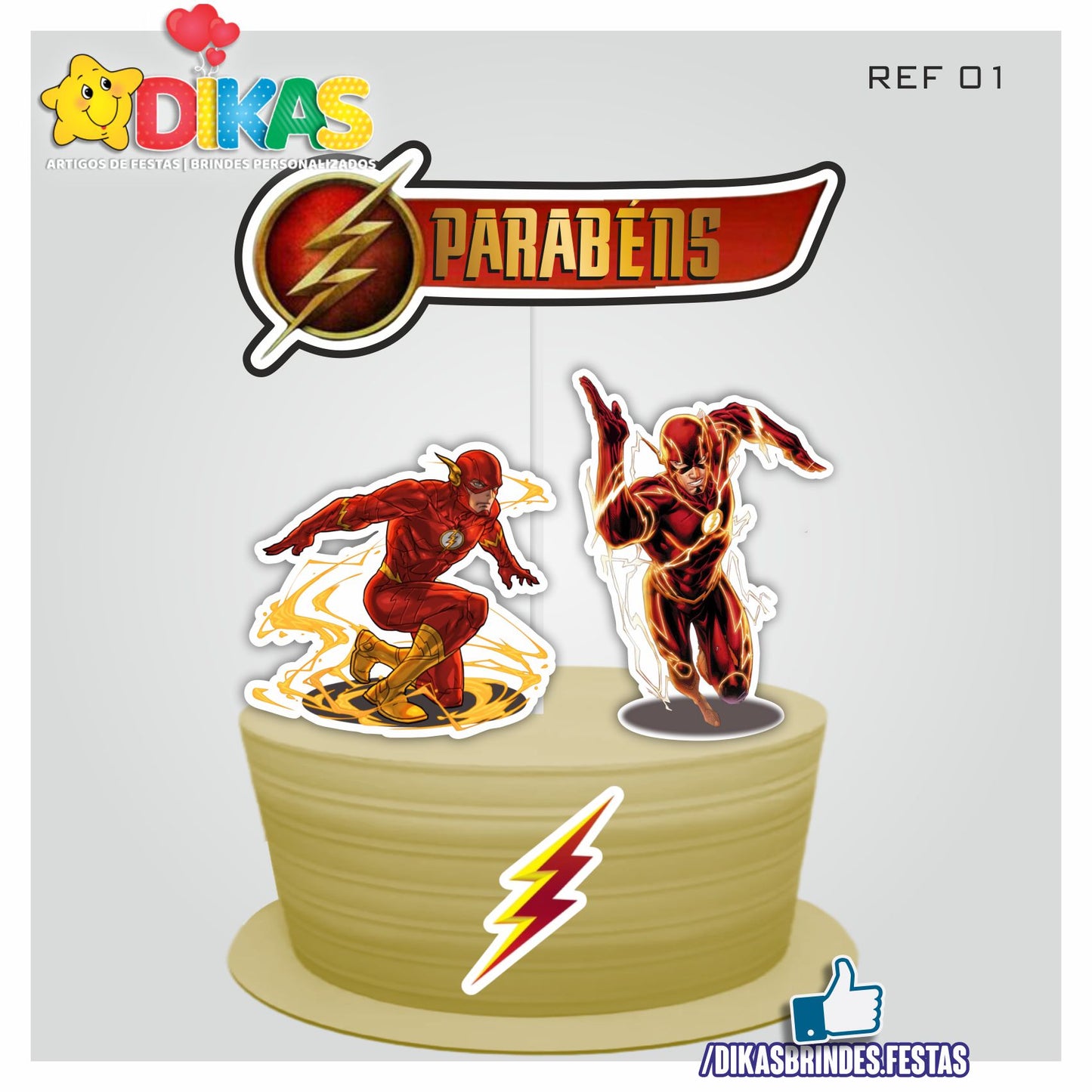 TOPO DE BOLO - THE FALSH