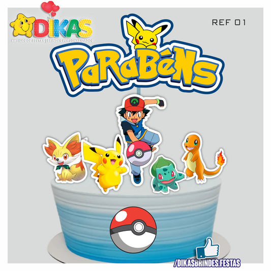 TOPO DE BOLO - POKÉMON