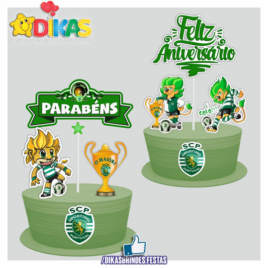 TOPO DE BOLO - FUTEBOL SPORTING