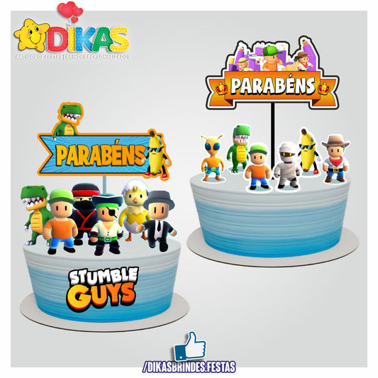 TOPO DE BOLO - STUMBLE GUYS