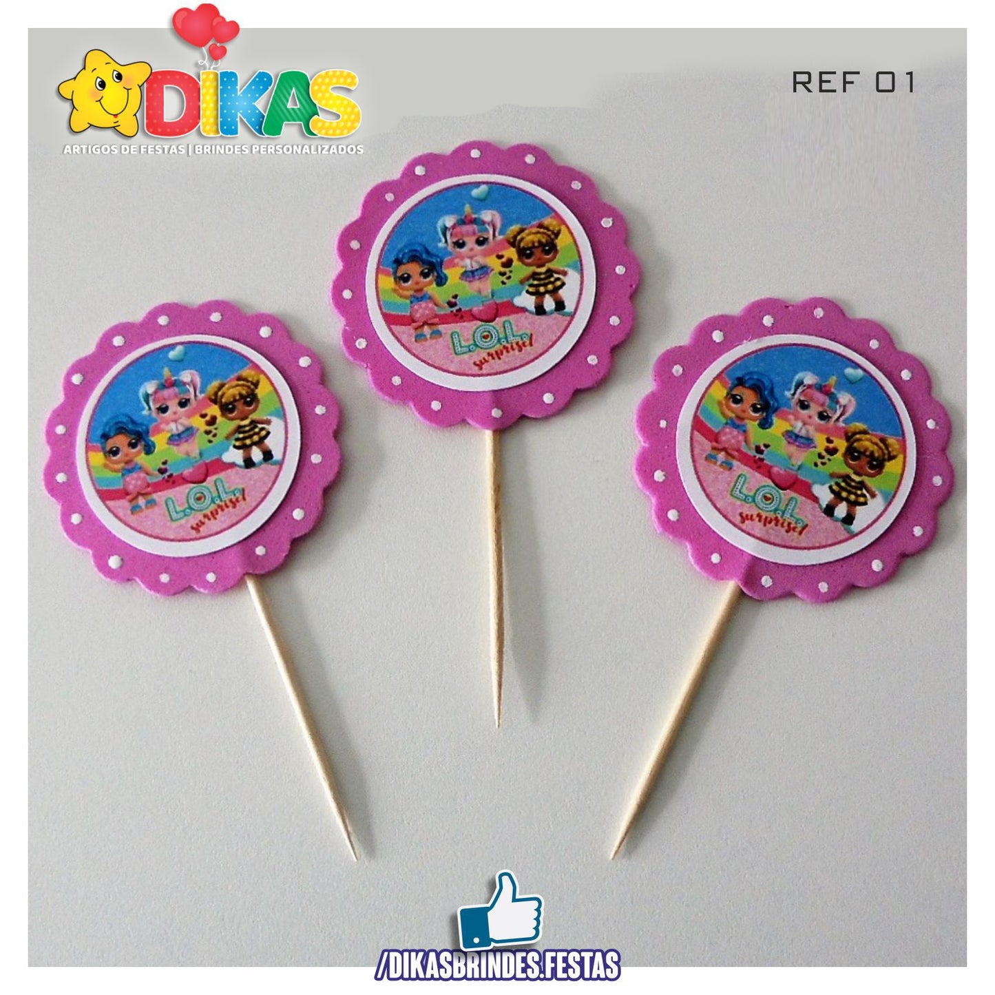 TOPPERS ARTESANAL - LOL