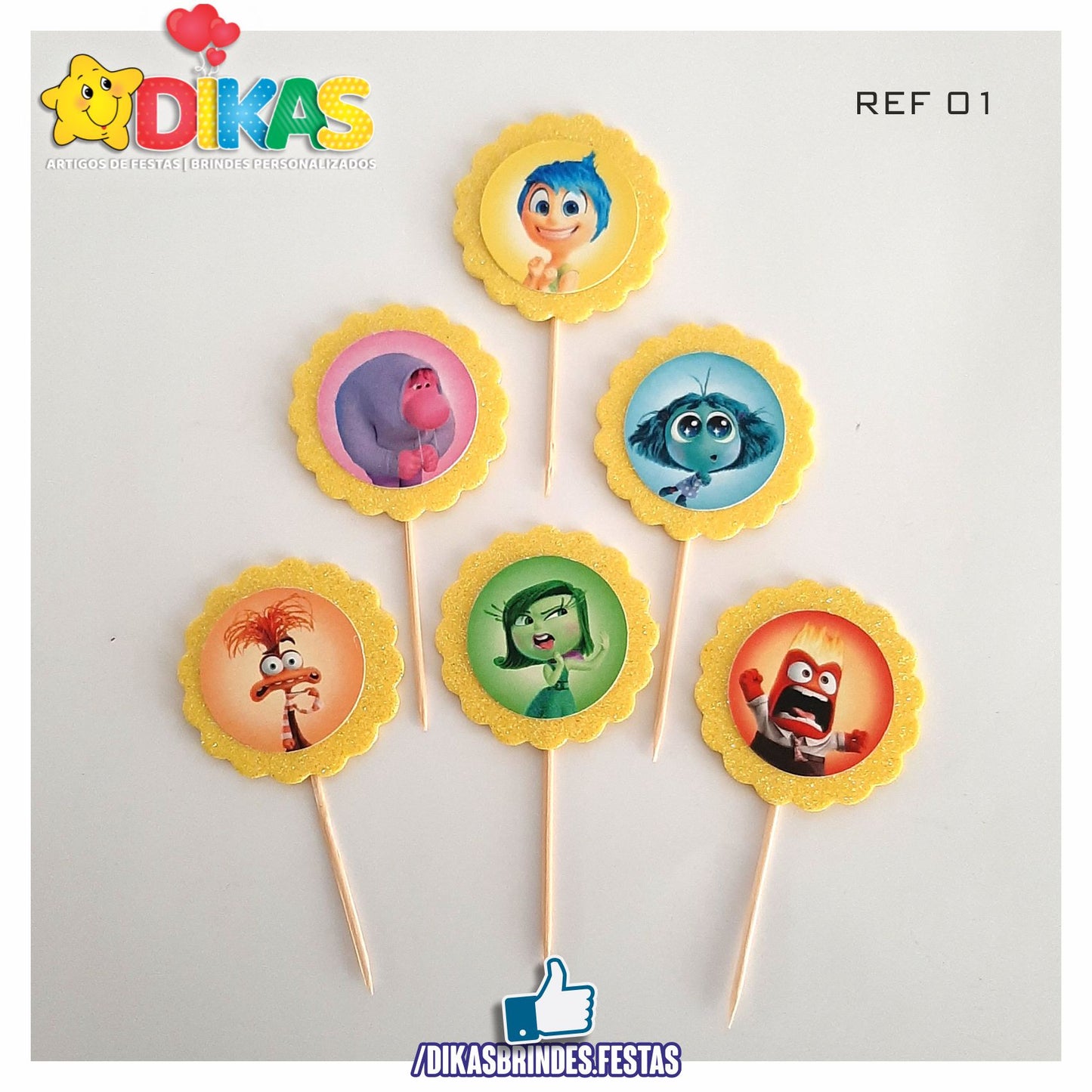 TOPPERS ARTESANAL - DIVERTIDAMENTE