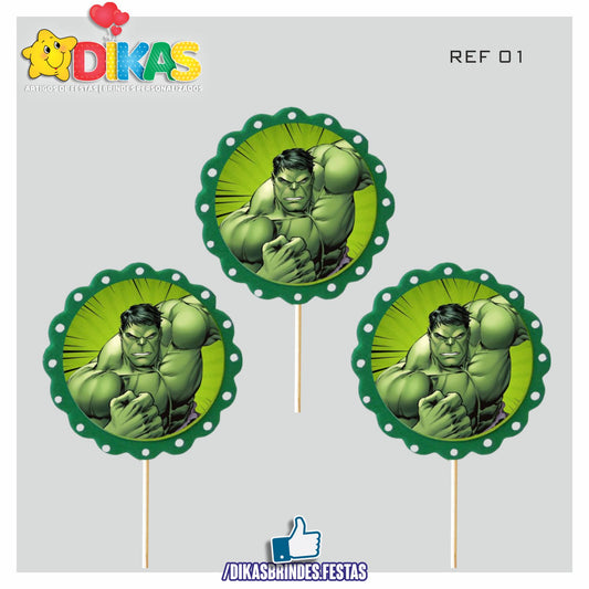 TOPPERS ARTESANAL - HULK