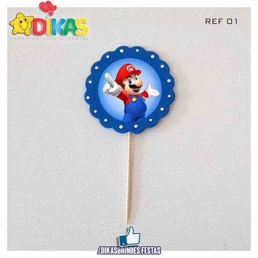 TOPPERS ARTESANAL - MARIO BROS