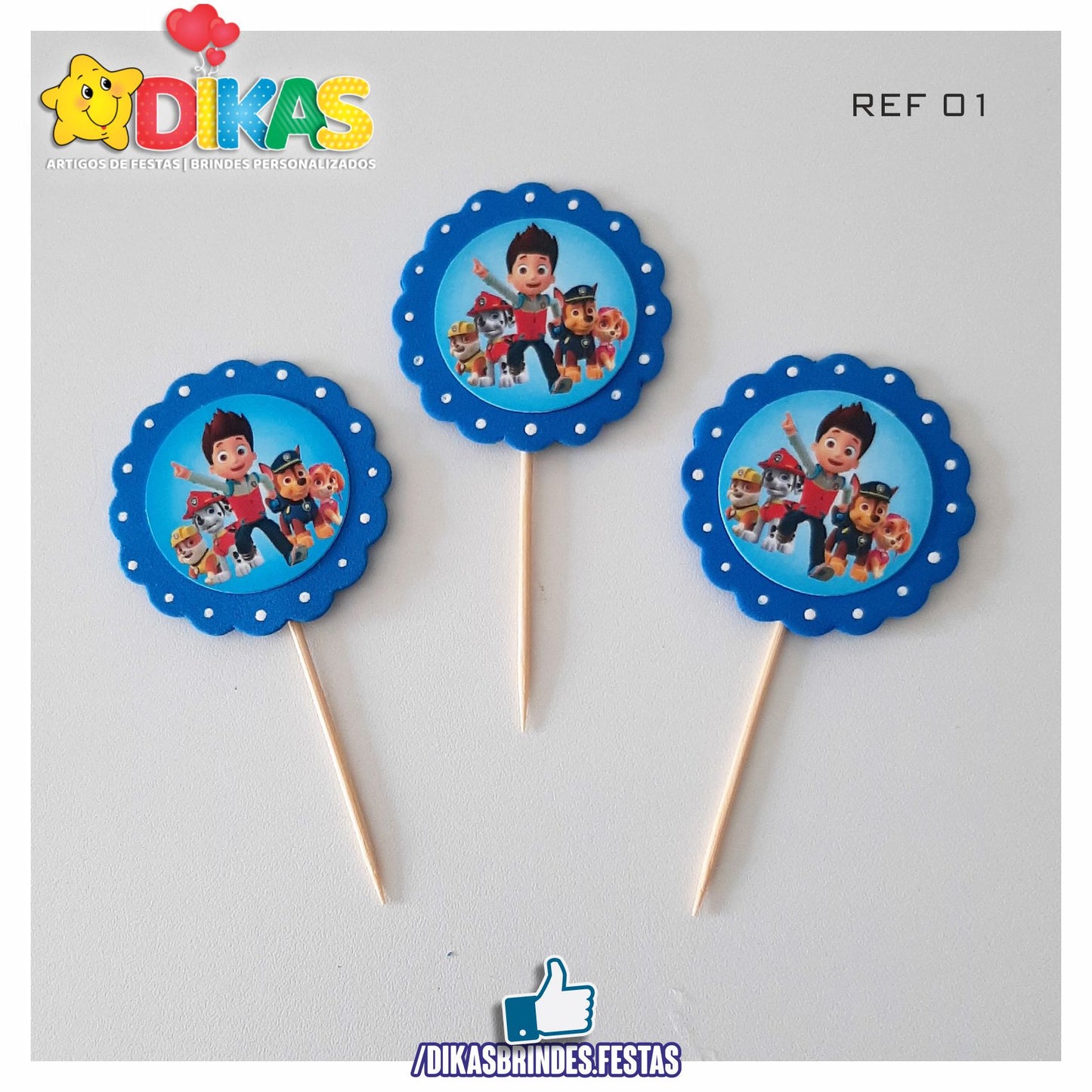 TOPPERS ARTESANAL - PATRULHA PATA