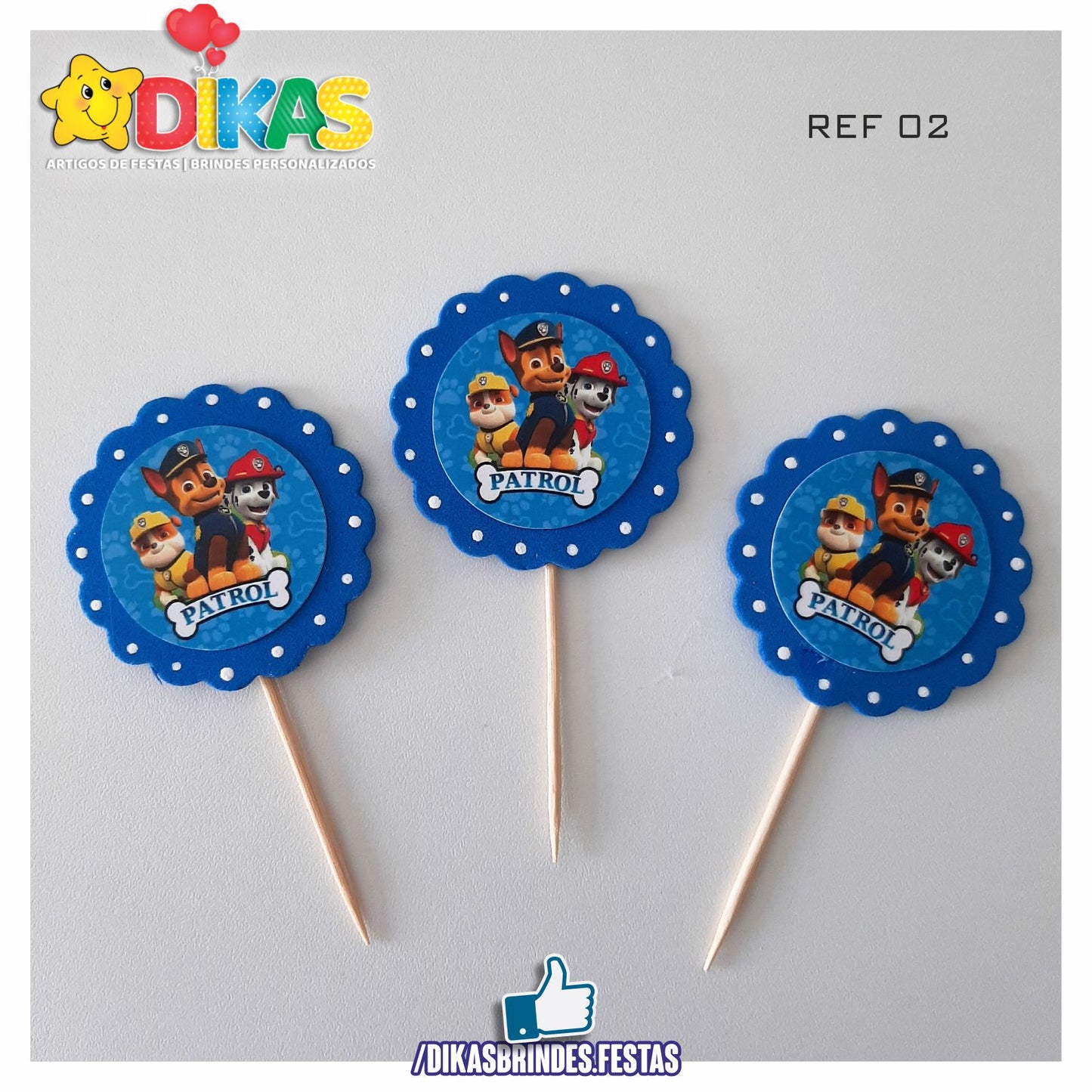 TOPPERS ARTESANAL - PATRULHA PATA