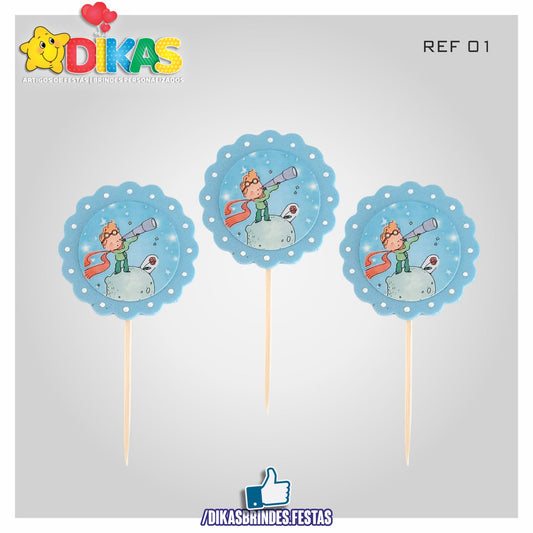 TOPPERS ARTESANAL - PEQUENO PRÍNCIPE