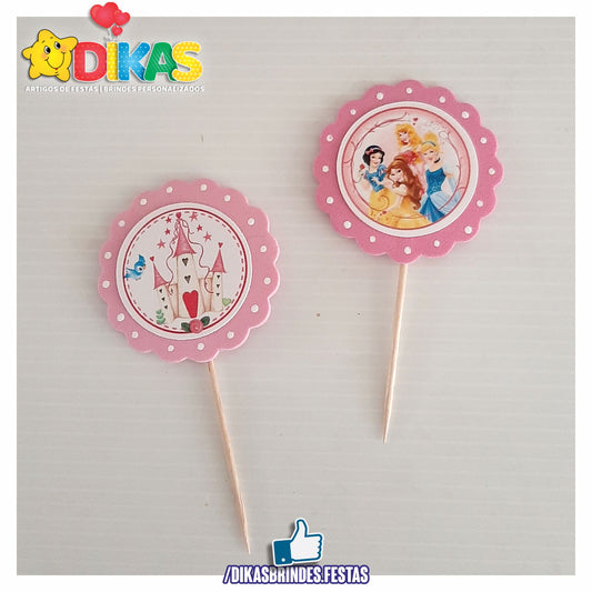 TOPPERS ARTESANAL - PRINCESAS DISNEY