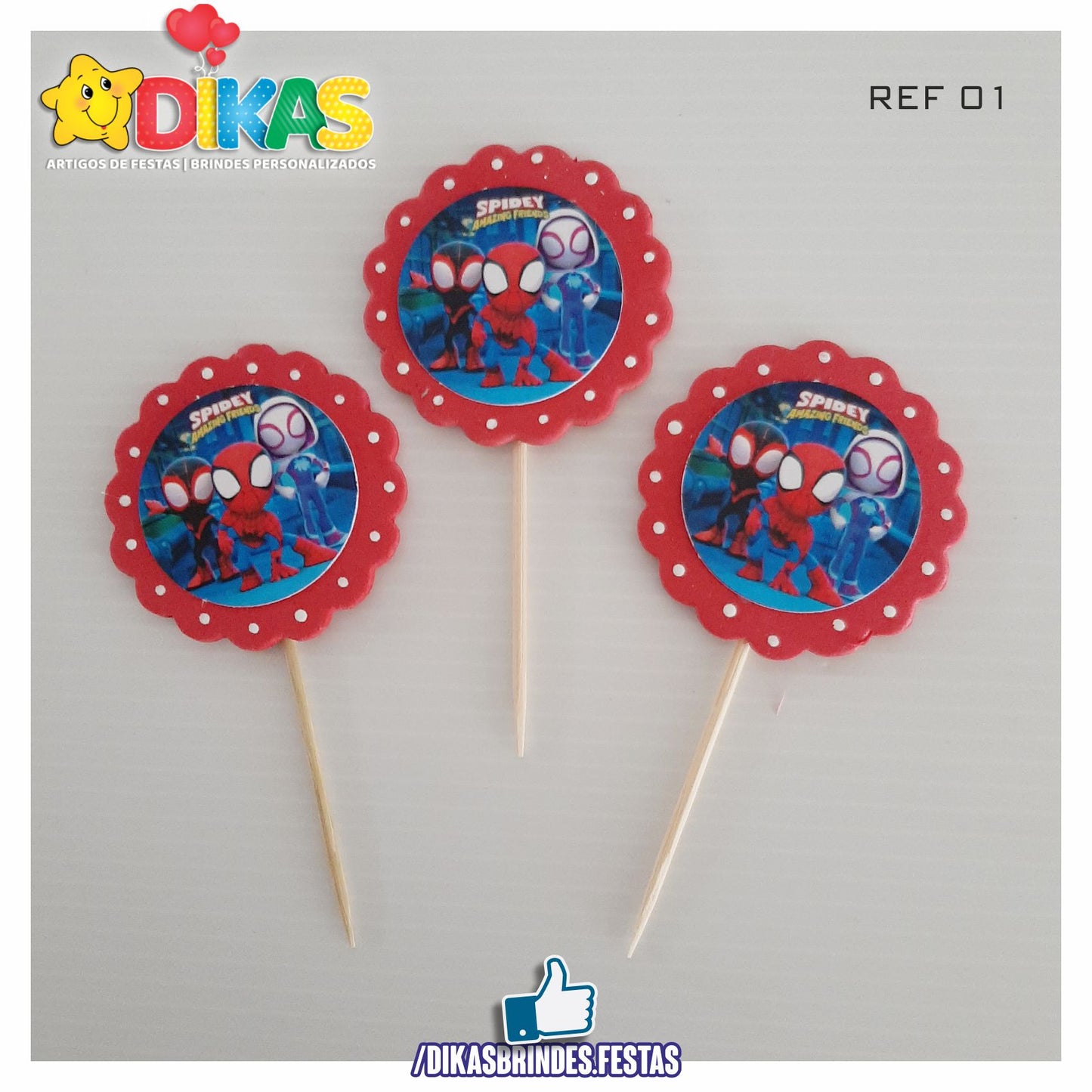 TOPPERS ARTESANAL - SPIDEY