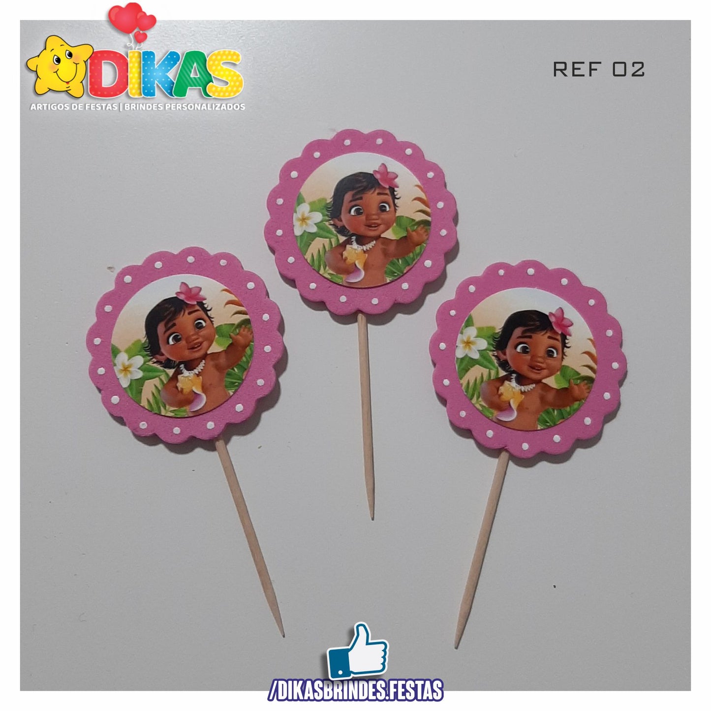 TOPPERS ARTESANAL - VAIANA