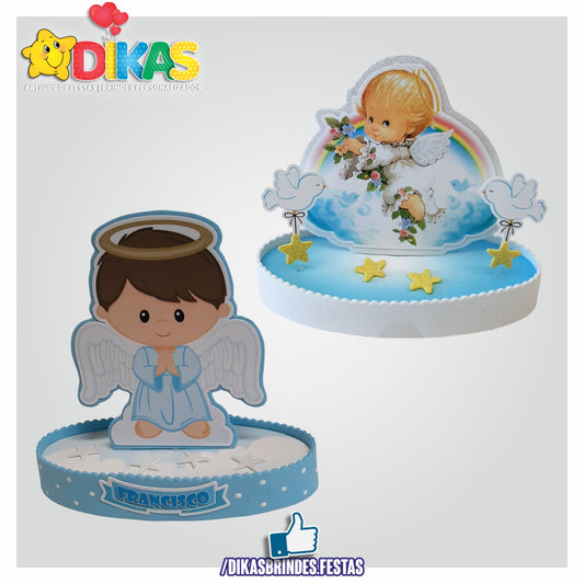 TOPO DE BOLO GRANDE - BATIZADO