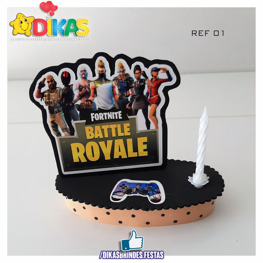 TOPO DE BOLO SIMPLES - FORTNITE