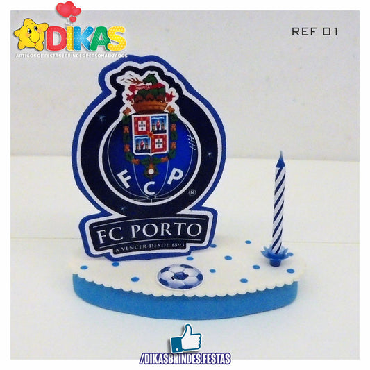 TOPO DE BOLO SIMPLES - FUTEBOL PORTO