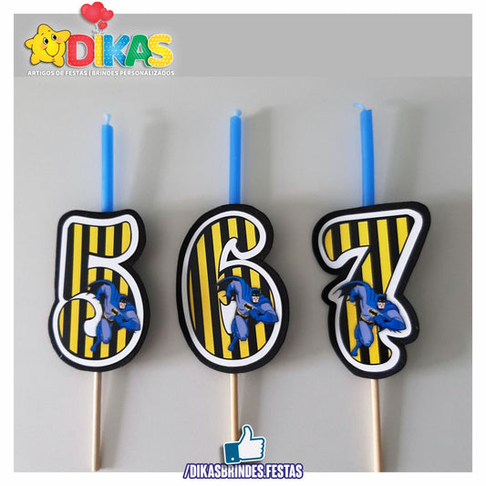 VELA ARTESANAL - BATMAN