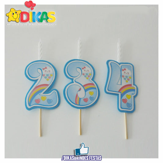 VELA ARTESANAL - CHUVA DE AMOR