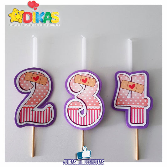 VELA ARTESANAL - DOUTORA BRINQUEDOS