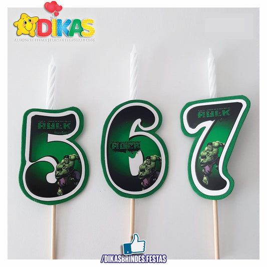 VELA ARTESANAL - HULK