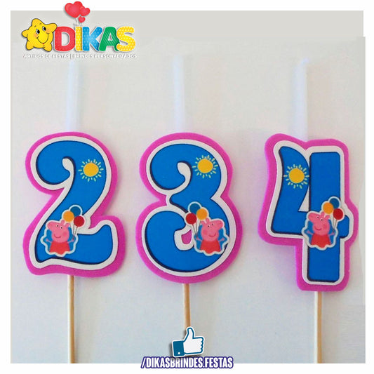 VELA ARTESANAL - PORQUINHA PEPPA