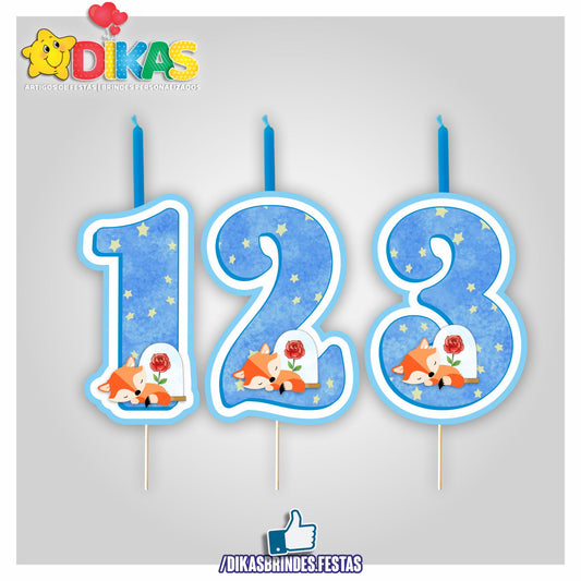 VELA ARTESANAL - PEQUENO PRÍNCIPE