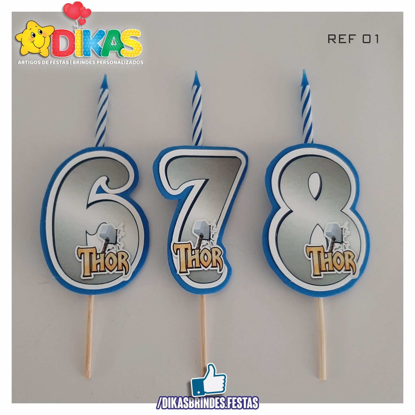 VELA ARTESANAL -THOR