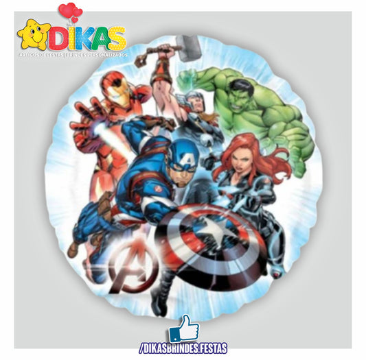 BALÃO FOIL AVENGERS 18"