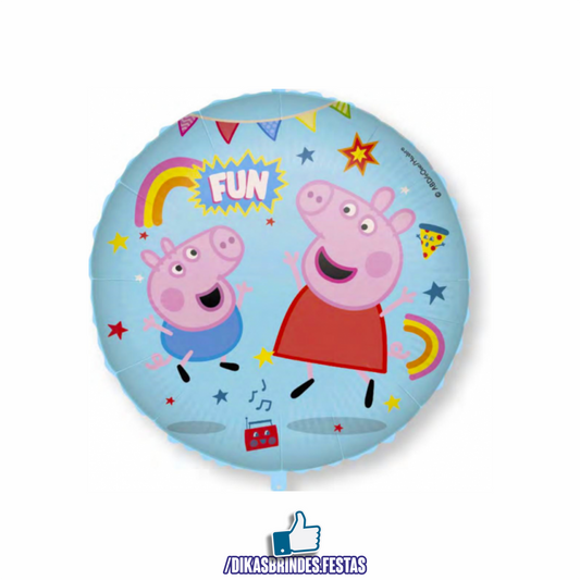 BALÃO FOIL PEPPA PIG 18"