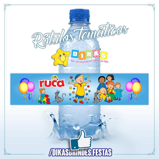 RÓTULO P/ GARRAFA DE ÁGUA - RUCA