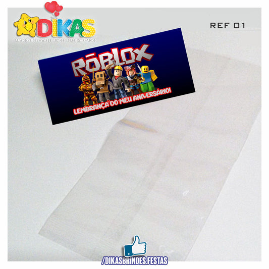 SACO PRENDA C/ TAG (6unid.) - ROBLOX