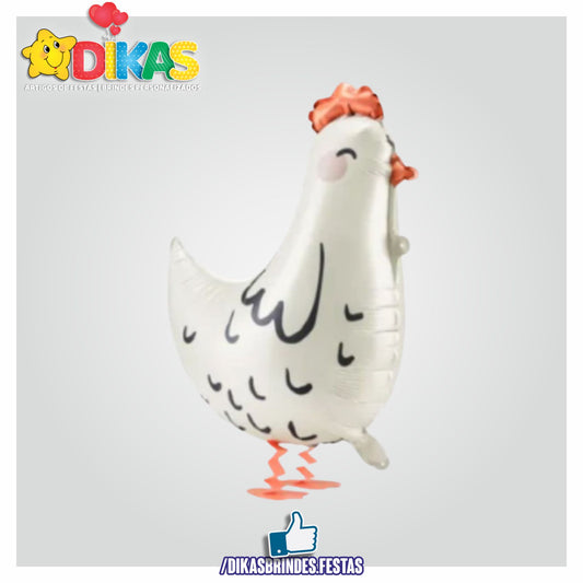 BALÃO FOIL GALINHA 19"