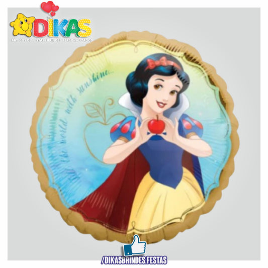 BALÃO FOIL BRANCA DE NEVE 18"