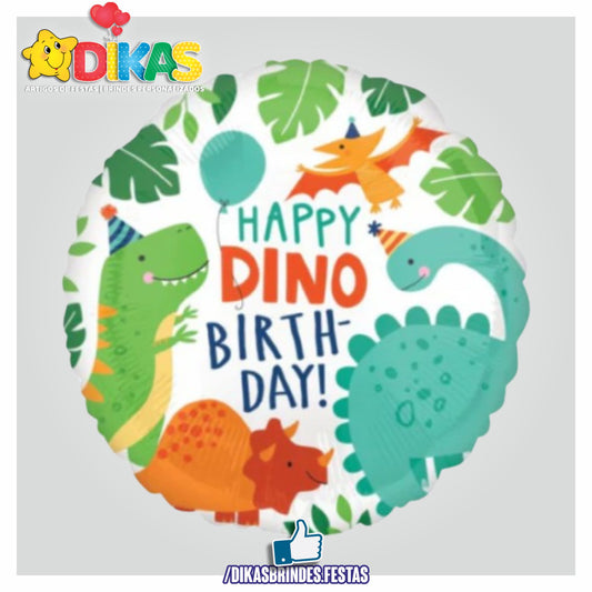 BALÃO FOIL DINO - MITE 18"