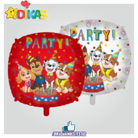 BALÃO FOIL PATRULHA PATA