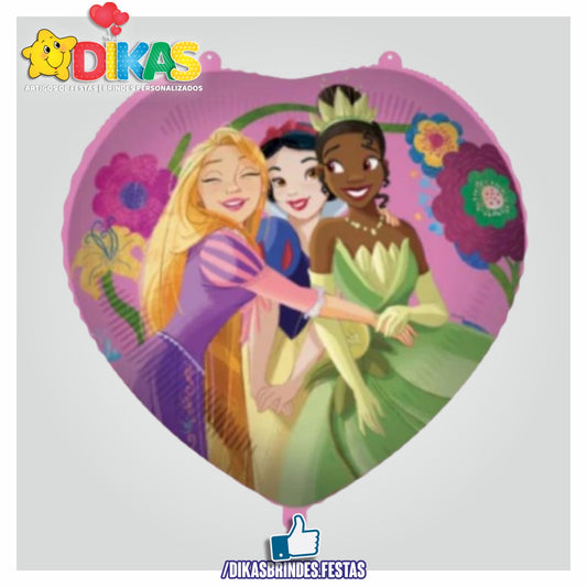 BALÃO FOIL PRINCESAS DISNEY 18"