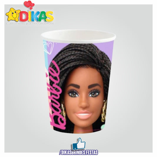 COPO EM PAPEL BARBIE