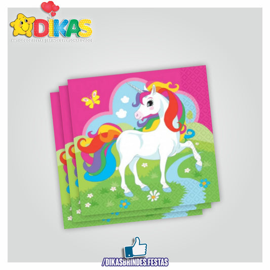 GUARDANAPOS UNICÓRNIO RAINBOW