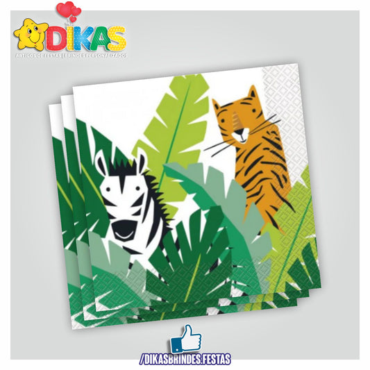 GUARDANAPOS ANIMAIS DA SELVA