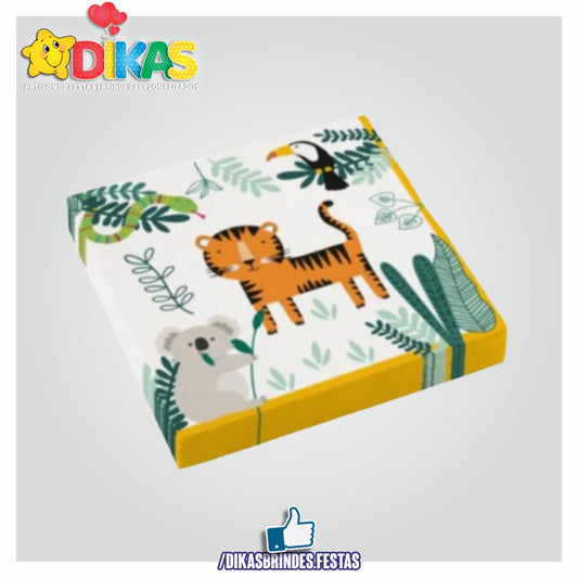 GUARDANAPOS ANIMAIS DA SELVA - SAFARI