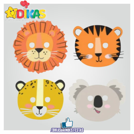 MÁSCARAS ANIMAIS DA SELVA