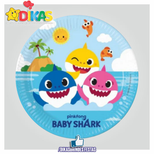 PRATOS BABY SHARK 23CM