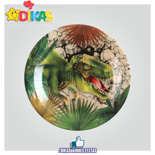 PRATOS DINOSSAUROS 23CM