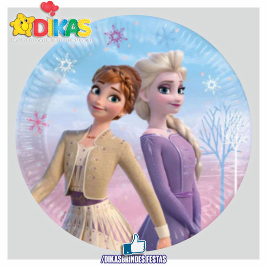 PRATOS FROZEN 23CM
