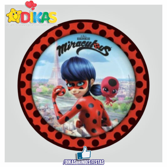 PRATOS LADYBUG 23CM