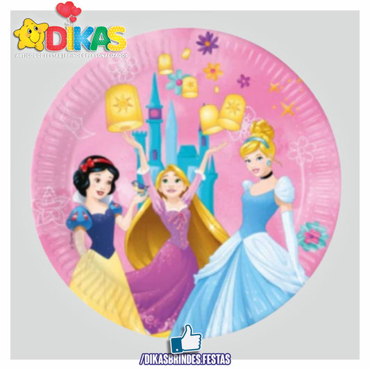 PRATOS PRINCESAS DISNEY 23CM