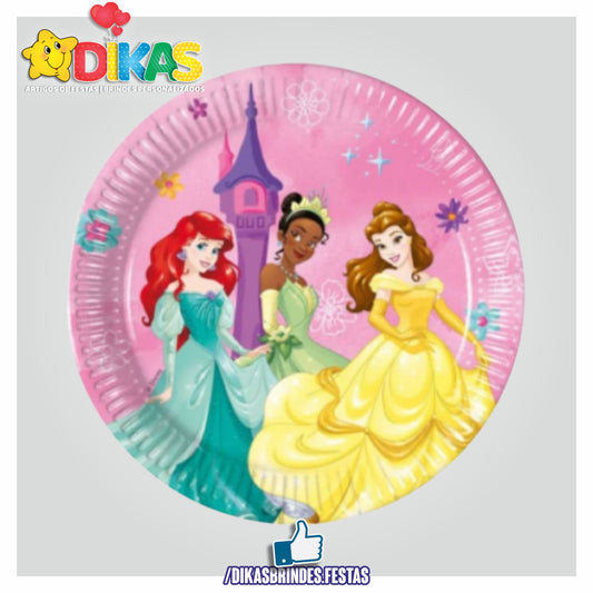 PRATOS PRINCESAS DISNEY 20CM