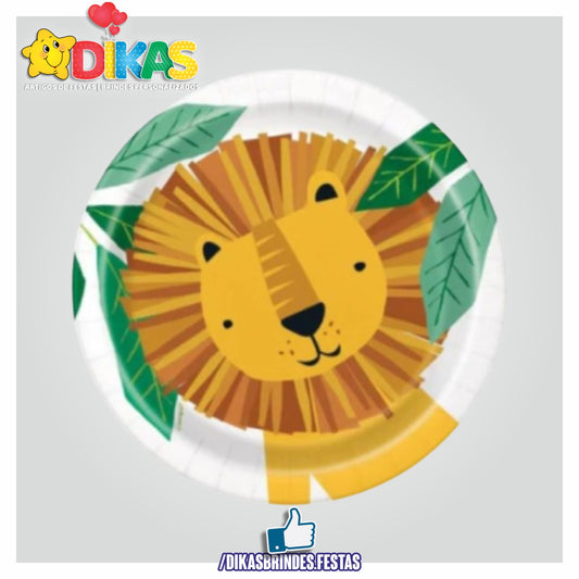 PRATOS ANIMAIS DA SELVA - LEÃO